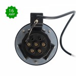 62196-2 插座 母頭 16A 3 點固定