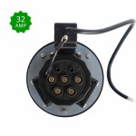 62196-2 插座 母頭 32A 3 點固定