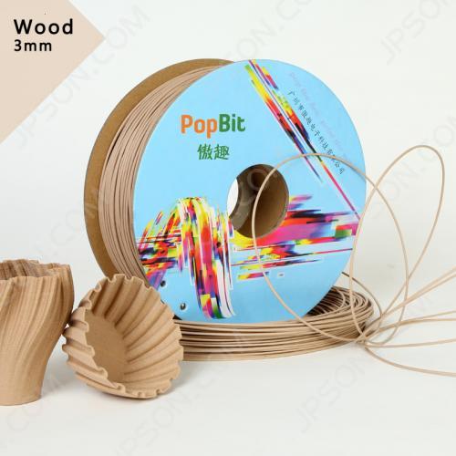 Wood Filament 3mm for 3D Printing