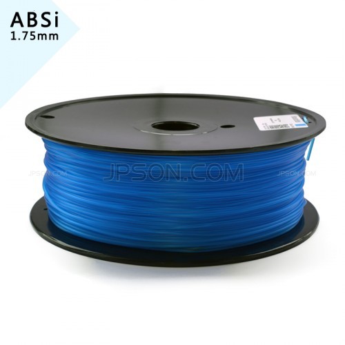 ABS細絲1.75mm/1kg透明藍色用於3D打印