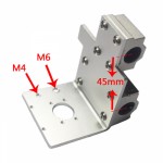 Prusa i3 X-axis Remote Alloy Mounts