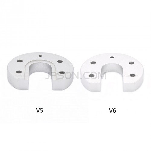 Reprap Kossel E3D V5/V6 Hot End Round Fixed Aluminum Plate