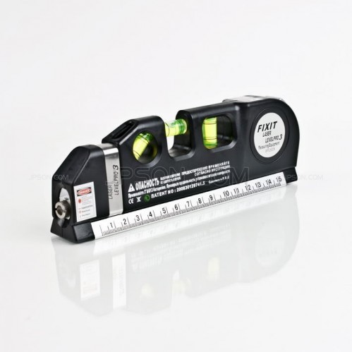Tranche à horizon laser à niveau polyvalent ruban de mesure verticale