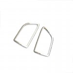 Aluminum Wiper Switch Rod Button Decorative Trim For Tesla Model S 2015