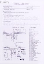 Air-paint Control Airbrush 
