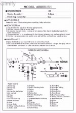 Trigger Air-paint Control Airbrush with Dual Action Airbrush Kit 